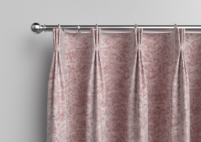 Cyrus Crushed Velvet, Rose - Made to Measure Curtains - Image 11